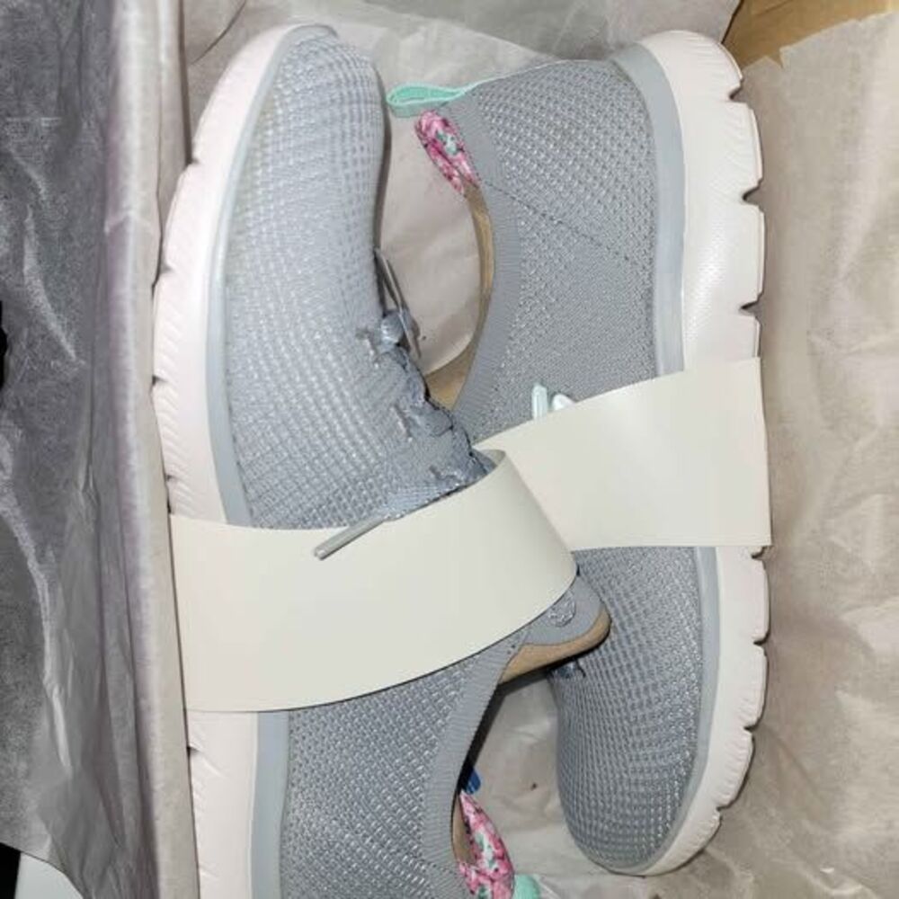 Skechers Summits - Merry Garden Women's Size 11 Gray Sneakers